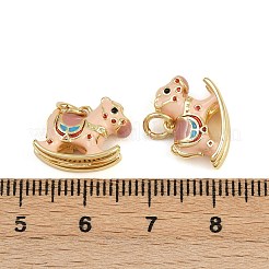 Brass Enamel Charms&nbsp;KK-C114-16G