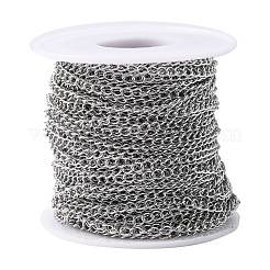 Tarnish Resistant 304 Stainless Steel Curb Chains&nbsp;CHS-Q001-11