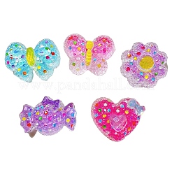 Gradient Color Resin Cabochones&nbsp;PW-WGBD679-01