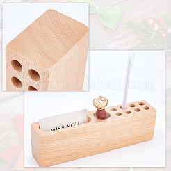 Wood Pen Container&nbsp;AJEW-WH0120-79