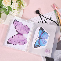 1Pc A6 Transparent PP Plastic Photocard Storage Albums&nbsp;AJEW-GL0004-48