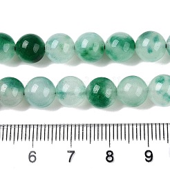 Dyed Natural White Jade Beads Strands&nbsp;G-T138-8mm-210-8