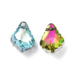 AB Color Plated Electroplate Glass Pendants&nbsp;X-EGLA-O003-06C-M