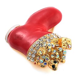 Christmas Theme Enamel Pins&nbsp;JEWB-S022-04F-G