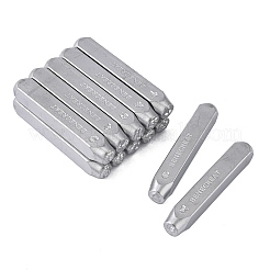 Iron Metal Stamps&nbsp;AJEW-L060-03B