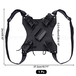PU Leather with Alloy Waist Fencing Sheath&nbsp;AJEW-WH0248-519A
