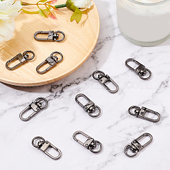 Zinc Alloy Swivel Clasps&nbsp;PALLOY-PH0013-42B