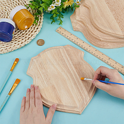 4Pcs Wooden Display Pedestals&nbsp;ODIS-FG0002-06B