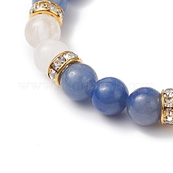 Natural Mixed Gemstone Beads Stretch Bracelets for Women&nbsp;BJEW-TA00573-04