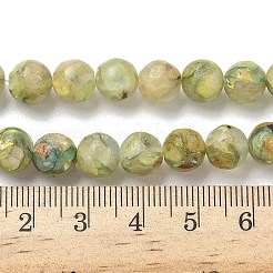 Dyed Natural Dolomite Beads Strands&nbsp;G-D337-8mm-D02