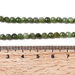 Natural Green Jasper Beads Strands&nbsp;G-RM250101-C10