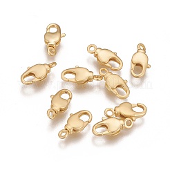 Brass Swivel Lobster Claw Clasps&nbsp;KK-K238-39M-S