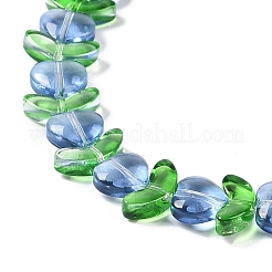 Transparent Glass Beads Strands&nbsp;GLAA-B021-04A