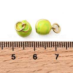 Brass Enamel Charms&nbsp;KK-A268-21G
