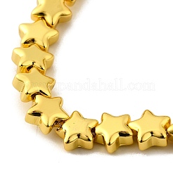 Electroplate Glass Beads Strands&nbsp;EGLA-V001-07E