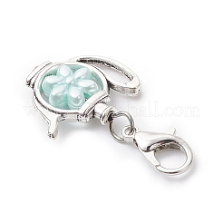 Imitation Pearl Acrylic Pendant Decorations&nbsp;HJEW-JM04007-02