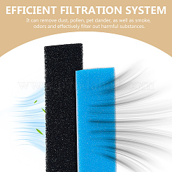 2 Bags 2 Colors Sponge Air Condition Filters Replacement&nbsp;AJEW-DC0004-20