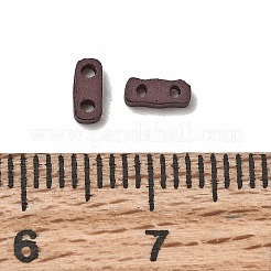 2-Hole Baking Paint Glass Seed Beads&nbsp;SEED-S023-17A-07