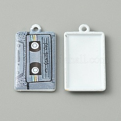 Baking Paint Alloy Pendants&nbsp;FIND-WH0152-228B
