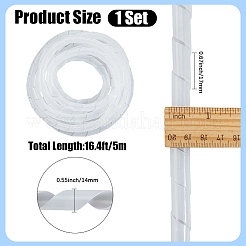 1 Bundle PE Cable Wrap Cord Protector&nbsp;OCOR-CL0001-02C-02