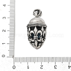 Openable 316 Surgical Stainless Steel Pendants&nbsp;STAS-D304-05AS