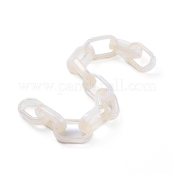 Handmade Acrylic Cable Chains&nbsp;AJEW-JB00535-08