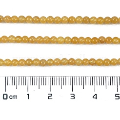 Natural Topaz Jade Beads Strands&nbsp;G-M438-A06-01