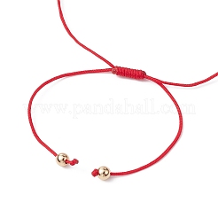 2Pcs 2 Color Natural & Synthetic Mixed Gemstone Round Braided Bead Anklets Set&nbsp;AJEW-AN00551