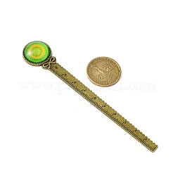 Mosaic Printed Glass Cabochons Bookmarks&nbsp;AJEW-JK00275-02