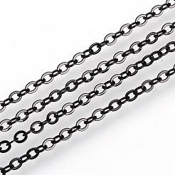 Electrophoresis Brass Cable Chains Necklace Making&nbsp;MAK-R019-01