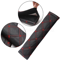 PU Imitation Leather Universal Car Seat Belt Pads&nbsp;AJEW-WH20020-340