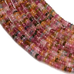 Natural Multicolor Tourmaline Beads Strands&nbsp;GG-CBA4399-E01-01