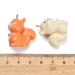 Opaque Resin Pendants&nbsp;CRES-B039-06