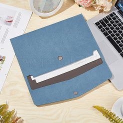 Imitation Leather File Stationery Storage Pockets&nbsp;AJEW-WH0314-100B