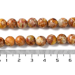 Natural Imperial Jasper Beads Strands&nbsp;G-I122-8mm-M-01