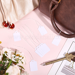 600Pcs Paper Blank Price Tags with Cord&nbsp;DIY-CY0002-29A
