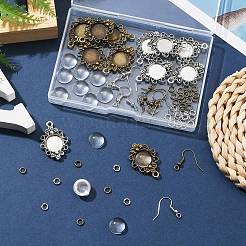 DIY Bland Dome Dangle Earring Making Kit&nbsp;DIY-FS0005-51