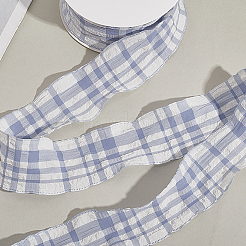1 Roll Polyester Ruffled Ribbon&nbsp;SRIB-CY0001-14C