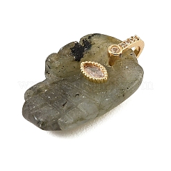 Natural Labradorite Carved Pendants&nbsp;GG-CBA5963-01I-NH
