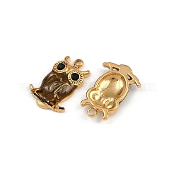 304 Stainless Steel Rhinestone Pendants&nbsp;STAS-P410-20G