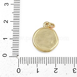 Brass Enamel Pendants&nbsp;KK-D409-02G