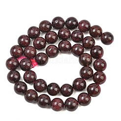 Natural Garnet Beads Strands&nbsp;GG-CBA96FE-A01-10mm