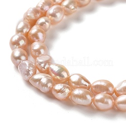 Natural Cultured Freshwater Pearl Beads Strands&nbsp;PEAR-Z002-25