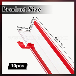 10Pcs PVC Self-adhesive Anti-collision Strips&nbsp;AJEW-OC0016-14C