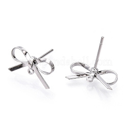 Brass Stud Earring Findings&nbsp;X-KK-S350-013P