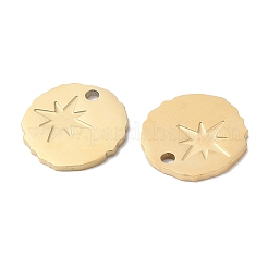 Ion Plating(IP) 316L Surgical Stainless Steel Charms&nbsp;STAS-H213-87G
