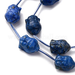 Natural Lapis Lazuli Beads Strands&nbsp;G-K382-E02-01