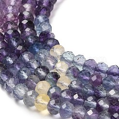 Natural Fluorite Beads Strands&nbsp;G-E608-C10-B