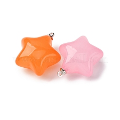 Iron Acrylic Pendants&nbsp;JACR-V001-01