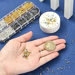 3013Pcs Brass Crimp Beads&nbsp;KK-FS0002-11